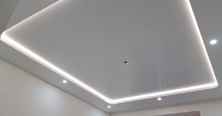 Светодиодные натяжные потолки Сосногорск, цена от 1587 руб.